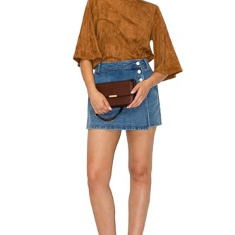 Mini Rectangular Flap Purse Underarm Shoulder Bag… - image 8